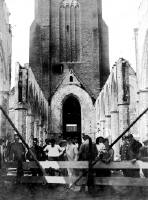 Hervormde kerk na de brand van 1901