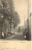 Molenstraat met veel volk 1907