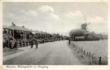 Molenzicht en Haagweg omstreeks 1950