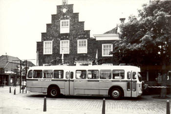 WSM bus op het Wilhelminaplein van Naaldwijk