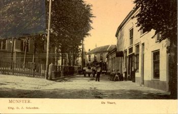 de vaart richting kerkplein 1906