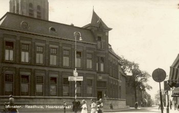 gemeentehuis raadhuis ca 1935