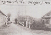 Kwintsheul de oude tol op de Kerkstraat bij de Kipstraat (Hoenderparklaan)